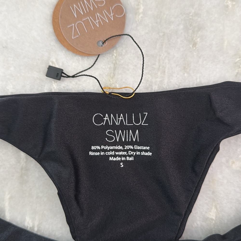 CANALUZ SWIM Cayo Cana Bottom in Black - Picture 5 of 5